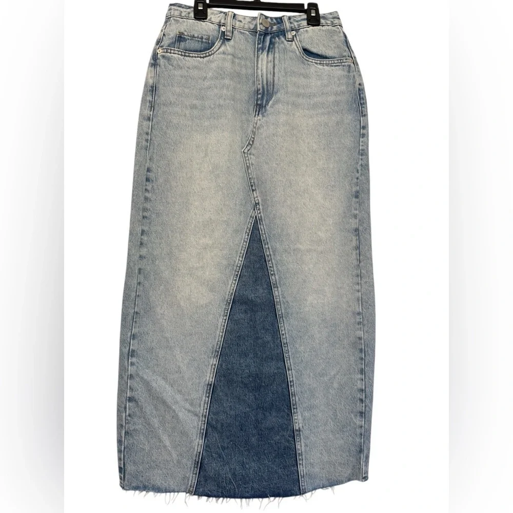 Blank NYC Denim Maxi Skirt Size 25